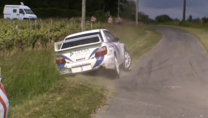 rallye de la vallée du cher 2015 crash, show et mistakes