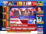 Results 2014: TIMES NOW at Times Square