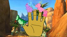 Dinosaurs Cartoons Finger Family Children Nursery Rhymes - Animals Cartoon Finger Family