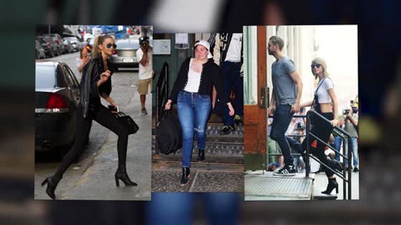 Taylor Swift stellt Lena Dunham und weiteren Freundinnen Calvin Harris vor