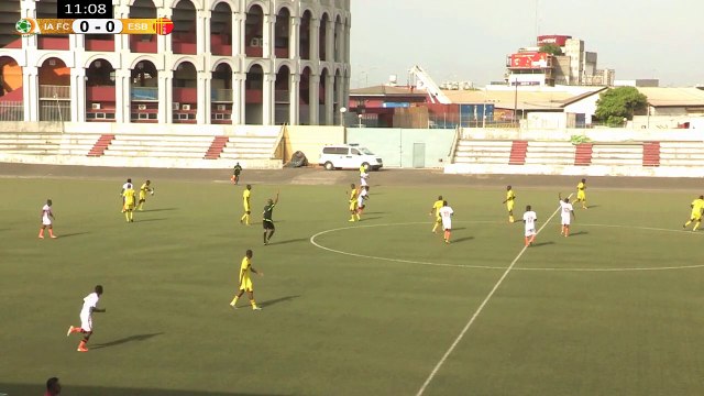 Ivoire Académie FC - Entente Sportive Bingerville (1-0) - 1er Mi-temps - Ligue 2, 14ème journée