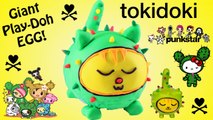 GIANT Tokidoki Cactus Kitties Play Doh Surprise Egg | Hello Kitty Frenzies Punkstar Frenzies