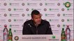 Press conference Jo-Wilfried Tsonga 2015 French Open / R32