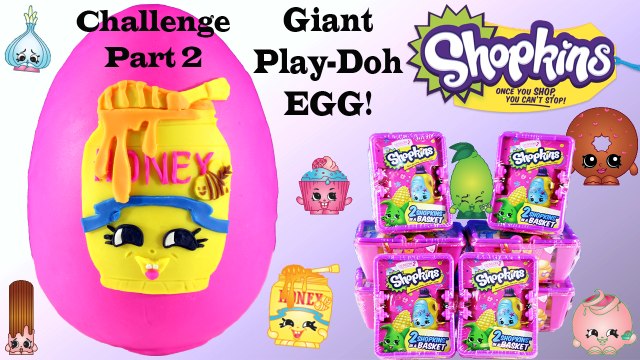 Shopkins Season 2 Lee Tea Play Doh Surprise Egg Limited Edition