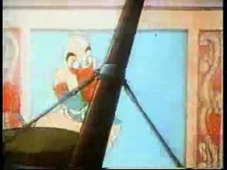 Cartoon - Superman - Volcano