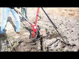 Rip Posts out of the ground!  Pulling  Posts with Hi-Lift Type Farm Jack and 