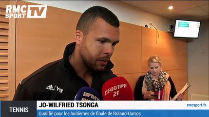 "J'espère monter en puissance" Tsonga