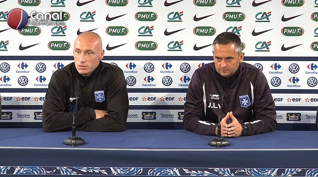 (CdF) Auxerre / PSG - La conférence de presse de l'AJ Auxerre