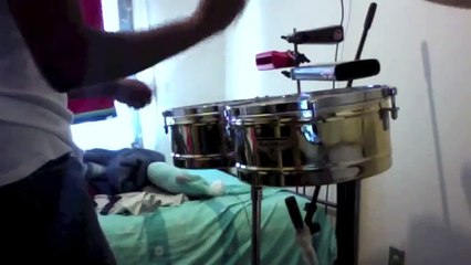 Sin sentimiento - Grupo Galé (Timbal cover)