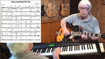 I Only Have Eyes For You - Jazz guitar & piano cover ( Harry Warren ) Yvan Jacques