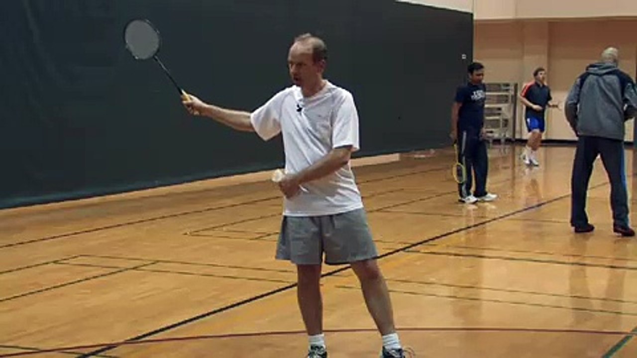 Advanced Badminton Techniques : How to Hit a High, Deep Serve in Badminton