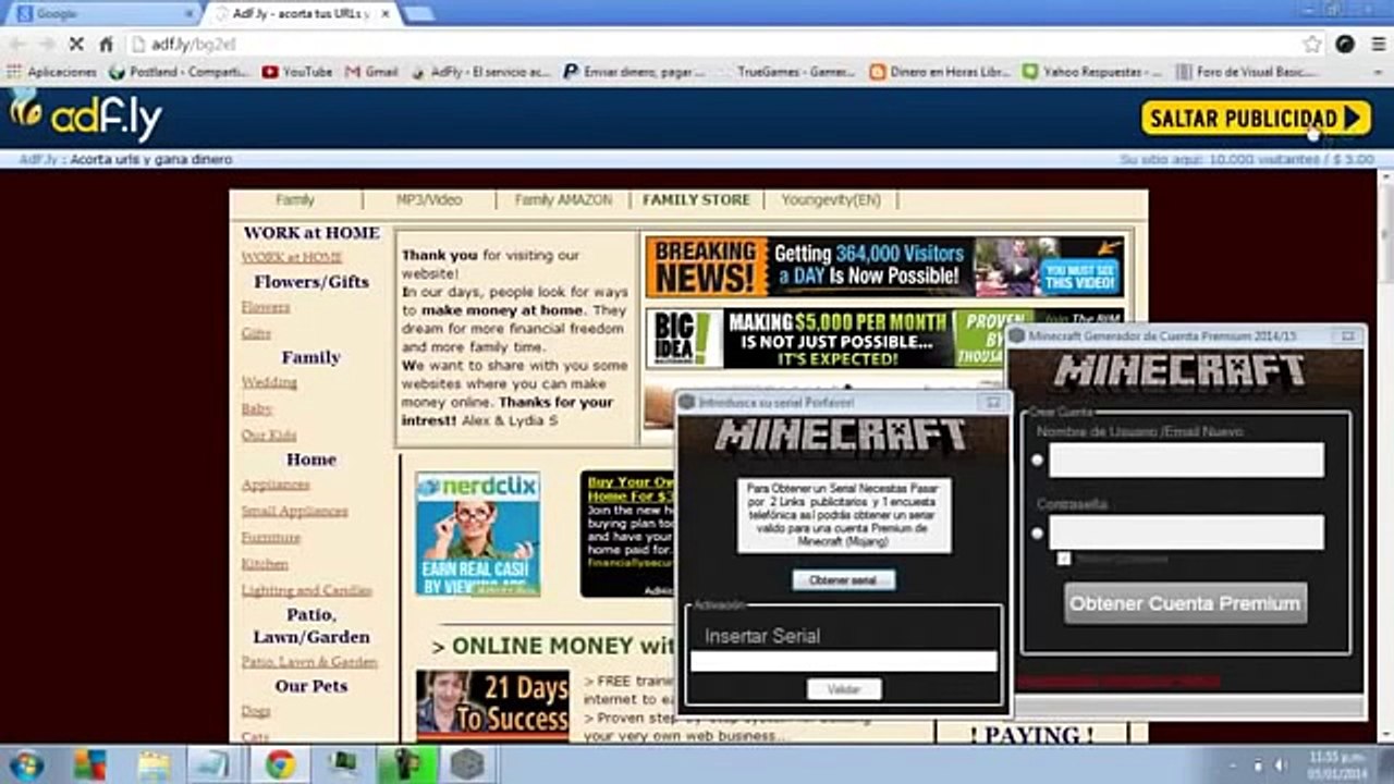 Minecraft Premium Gratis! [2015]
