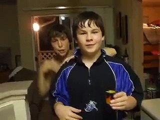 funny, kid throws up after dinking nasty mix