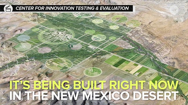 An Entire Fake City Is Being Built To Test Drones & Self-Driving Vehicles