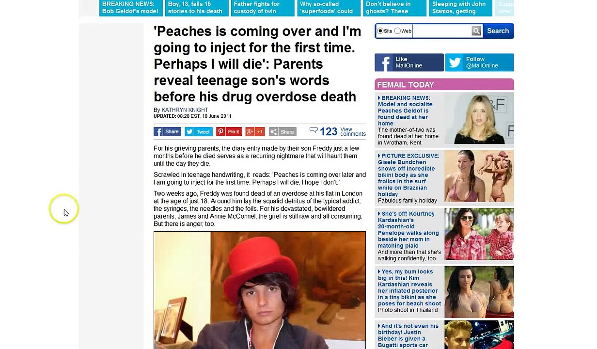 Peaches Geldof "Murdered by Illuminati" After Talking About Aleister Crowley, Claims Conspiracy