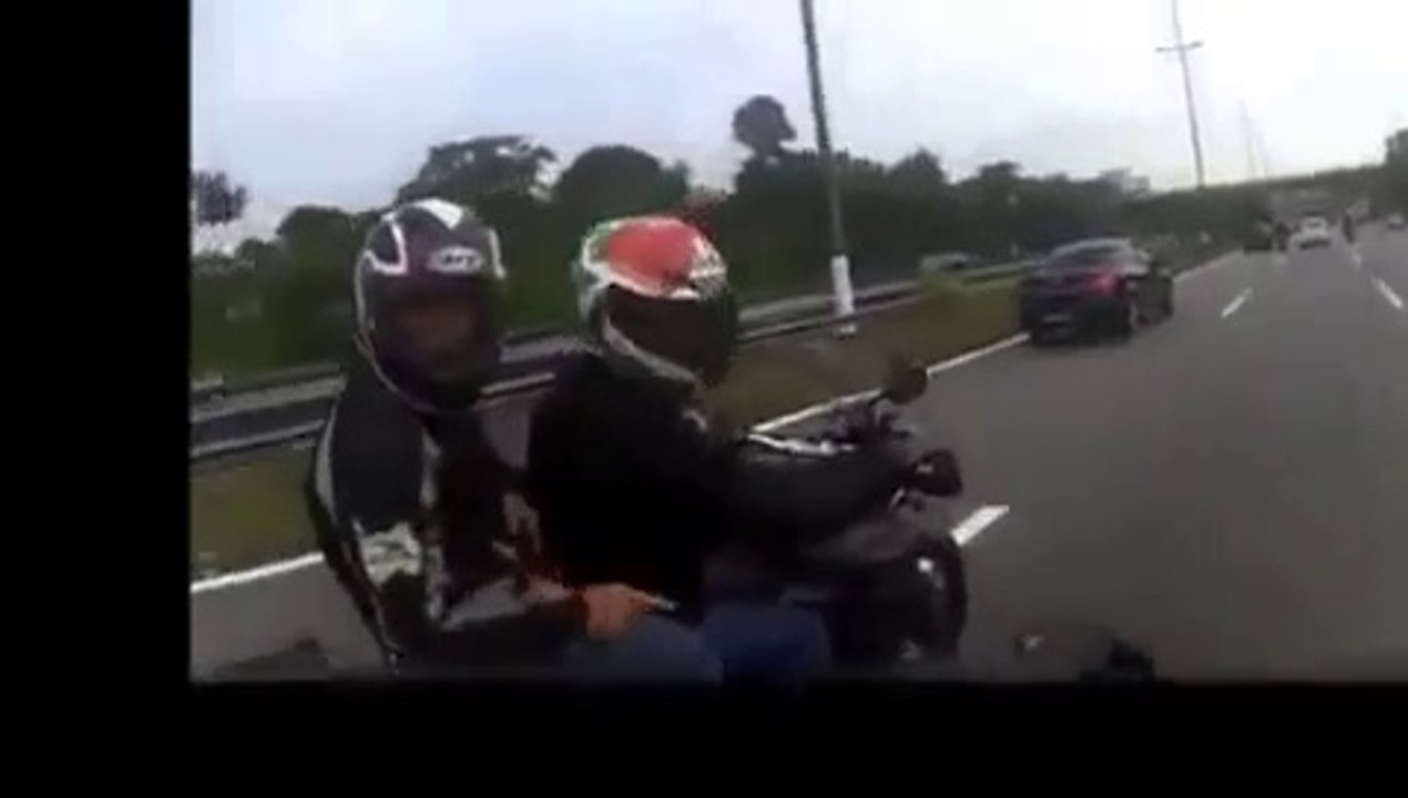 Tentative de vol de moto sur l'autoroute