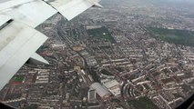 British Airways Boeing 767 landing London Heathrow --great view on London City