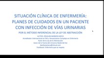 CASOS CLÍNICO - PACIENTE CON INFECCIÓN DE VÍAS URINARIAS