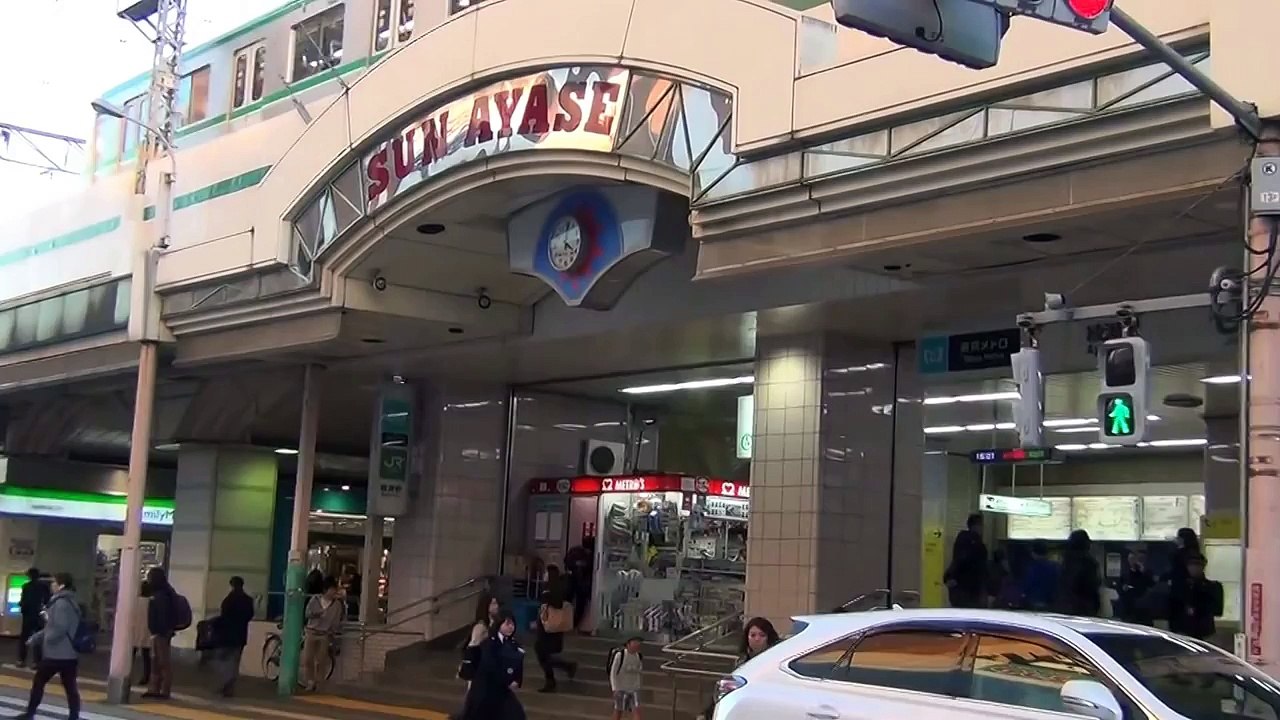 綾瀬駅 商店街サンアヤセ　メルヘンロード　からくり人形【からくり時計】（撤去）～１
