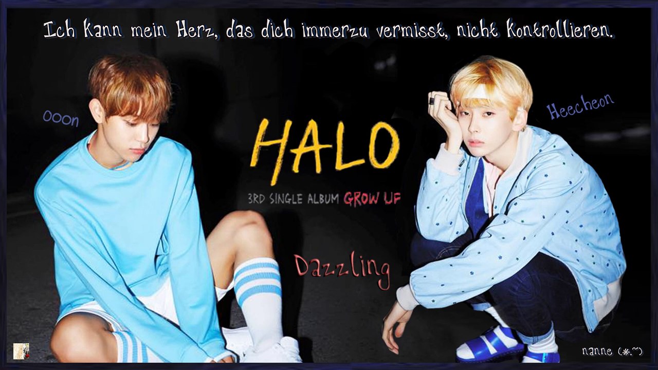 HALO - Dazzling k-pop [german Sub] 3rd Single Album Grow Up