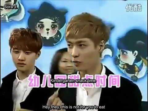 [ENG SUB] 130825 EXO Pepero Kissing Game @ China Love Big Concert