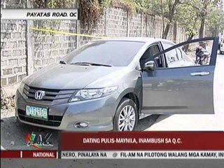 下载视频: Newsbytes - TV Patrol - Former Manila cop killed in ambush