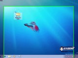 Lixeira na barra de tarefas do Windows 7