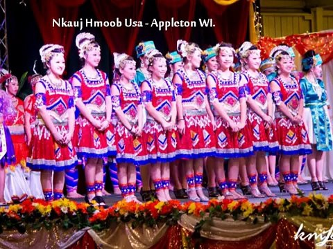 Nkauj Hmoob Usa - Labor Day 3rd round Dance performance
