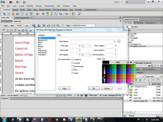 Dreamweaver CS6 Tutorials Urdu Hindi 33