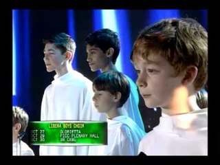 Libera Choir sings 'Joy to the World' on 'ASAP'