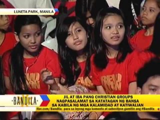 Christian group prays for truth behind pork scam