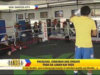 Pacquiao engages in tougher training in GenSan