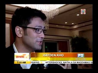 Hayden Kho takes break from showbiz