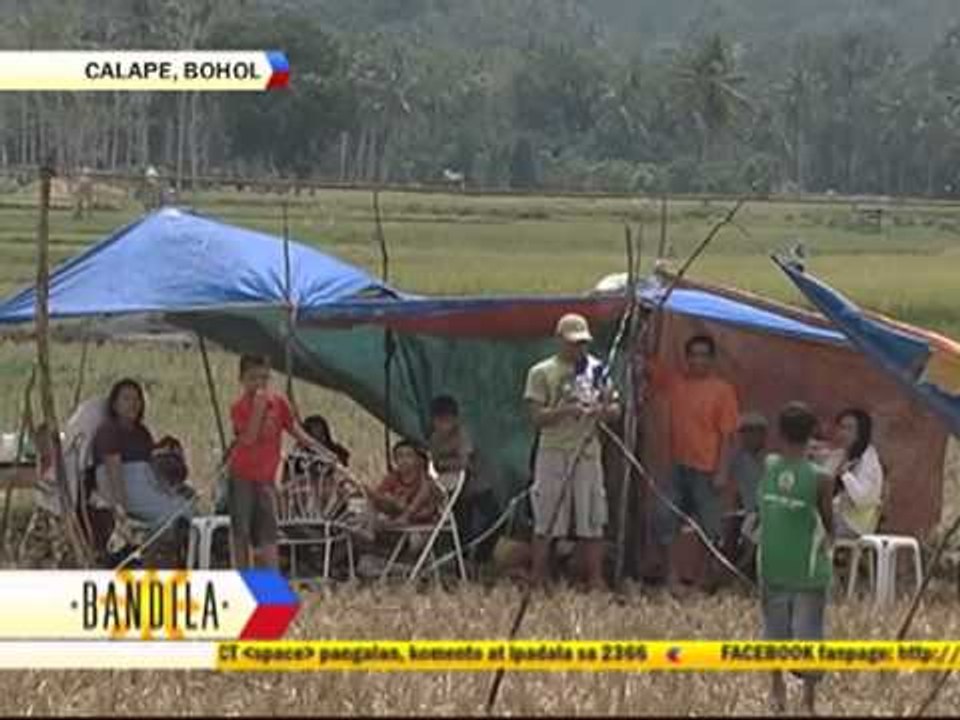 Strong aftershocks threaten structures in Bohol