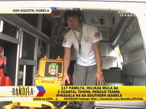 100 families evacuated in Isabela due to 'Santi'