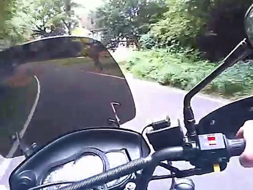 Buell Ulysses on with Veho Muvi Cam