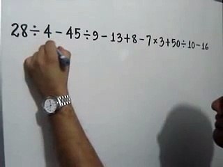 Polinomio aritmético sin signos de agrupación