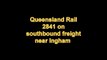 Queensland Rail 2800 class hauled freight : Australian trains and railroads