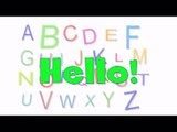 Learn the Alphabet. Alphabet Cards.  Learn the ABCs with this fun children's educational video.