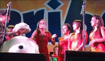 TORTAZO EN LA CARA DE LESLY AGUILA DE CORAZON SERRANO