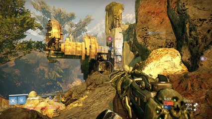 I was playing with one hand and eating with the other