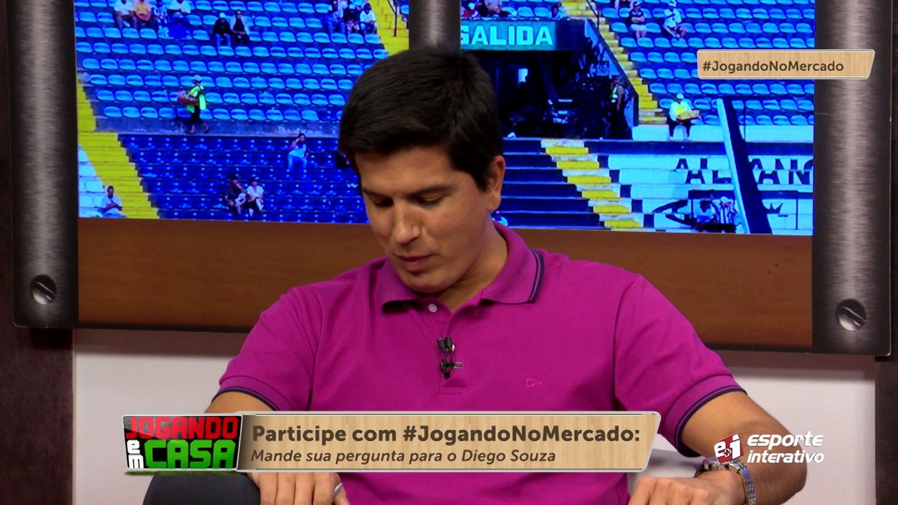 Diego Souza projeta dupla com Hernane Brocador