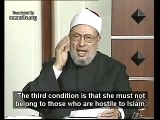 Yusuf Al-Qaradhawi - 4 Conditions for Muslim Men Marrying Christians and Jews