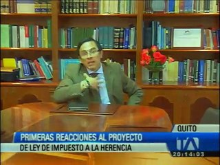 Aun no se envía el proyecto de modificar el impuesto a la herencia