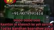 Aaj Phir Jeene Ki Tamanna Hain( Kaanto Se Kheech Ke Ye Aanchal) _ Video Karaoke With Scrolling Lyrics Lata Ji