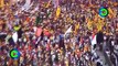Miles abarrotan Zócalo en apoyo a AMLO para cierre de campaña