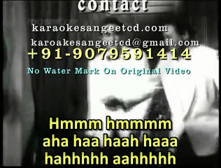 Aaiye Meharbaan Bethiye Jaane Jaa_ Video Karaoke With Scrolling Lyrics Asha Bhosle