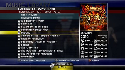 Sabaton - Midway - Phase Shift - Guitar