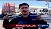 Camioneros imprudentes realizaron peligrosas maniobras al volante - CHV Noticias