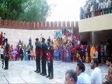 Pakistan India Flag Ceremony at Ganda Singh Wala border near Kasur city